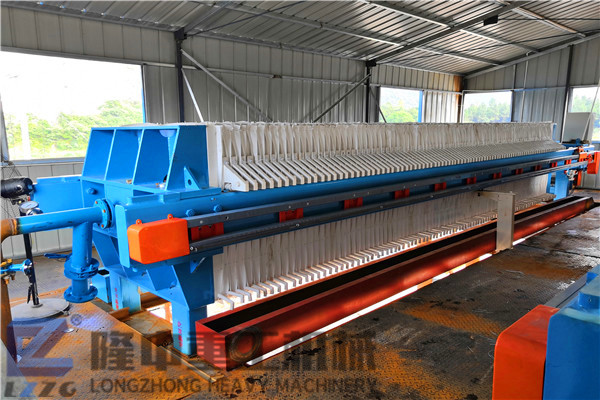 污泥板框壓濾機，完整礦山污泥處理生產(chǎn)線配置方案