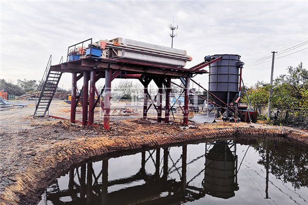 污泥廂式壓濾機能夠配置不同的洗砂生產線